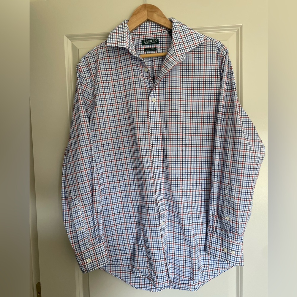 Ralph Lauren Plaid Dress Shirt